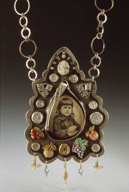 Memento Mori: Necklace with Handmade Chain